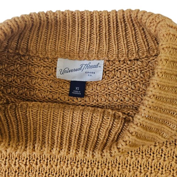 Universal Thread Mustard Yellow Sweater XS women - Picture 6 of 8